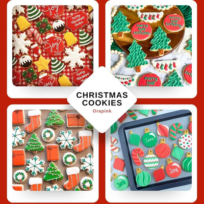 18tlg Weihnachts Ausstecher Set Edelstahl Weihnachtsformen Backen Lebkuchen