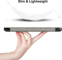 Slim Lederhülle für Kindle 11. Gen 2022 - Grau Schutzhülle