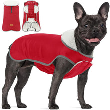Hundemantel Wasserdicht Winter Fleece Warme Jacke Reflexstreifen