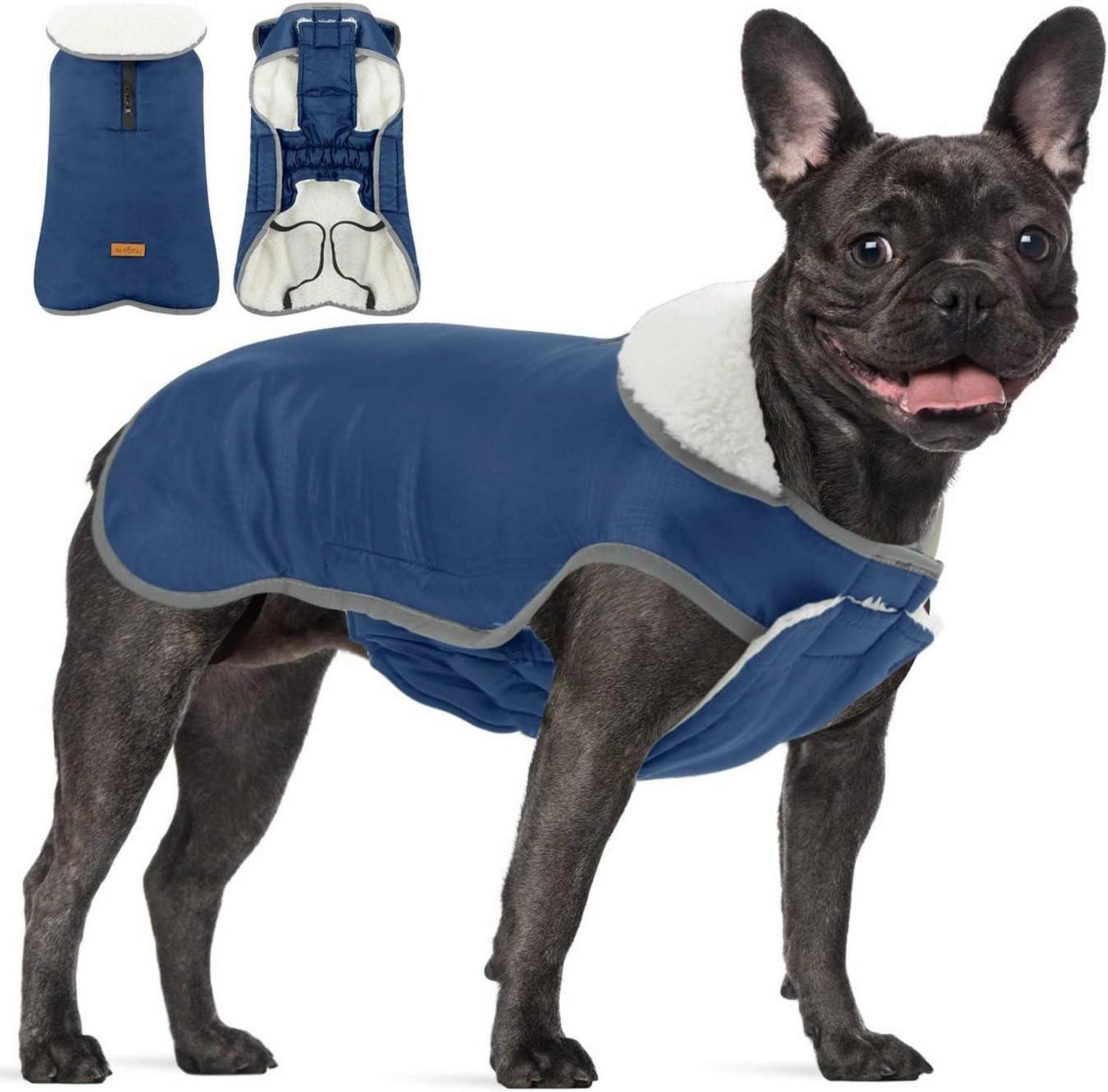 Winddichter Reflektierender Wintermantel für Kleine Hunde Outfit