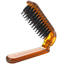 Faltbare Haarbürste Reisehaarbürste Mini Haarkamm Borsten Haarkamm