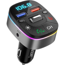 Bluetooth 5,0 FM Transmitter Auto Adapter mit Dual-Mikrofon