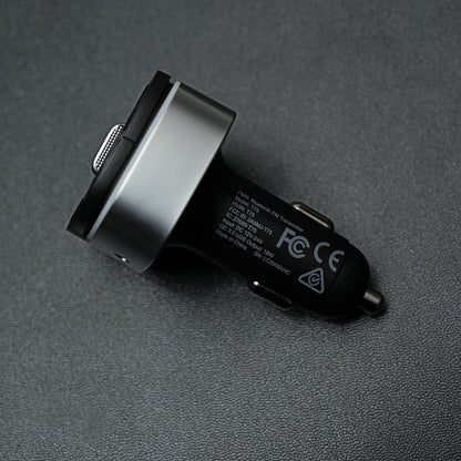 Bluetooth 5,0 FM Transmitter Auto Adapter mit Dual-Mikrofon