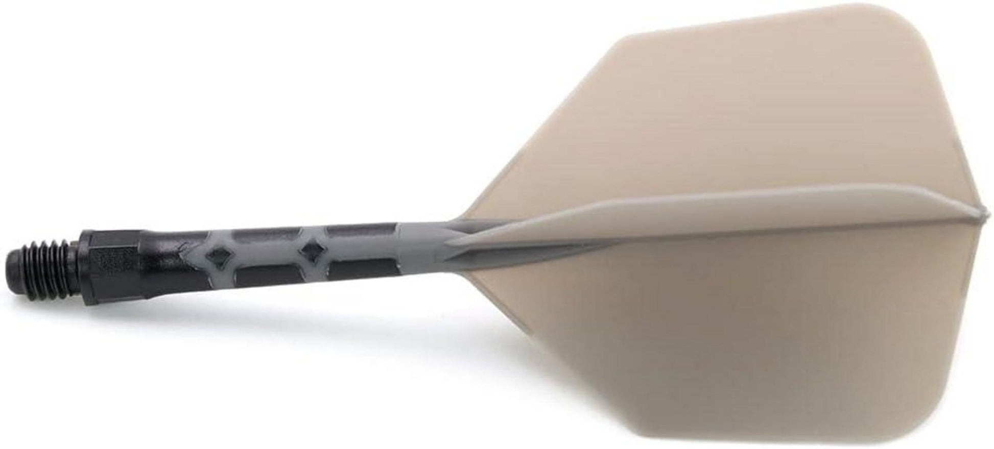 CUESOUL ROST T19 Integrierter Dartschaft und Flights, Big Wing Shape, 3er-Set, Gary Flight, schwarzer Schaft, M-69mm