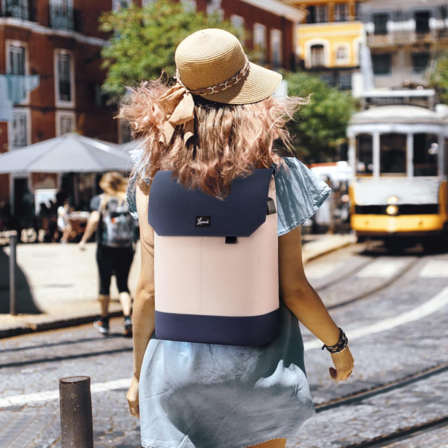 Rucksack Damen Laptop Schulrucksack 15,6 Zoll Mädchen USB