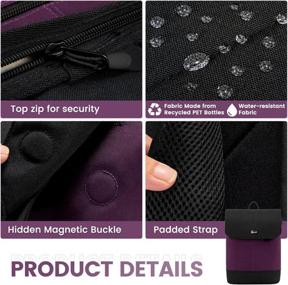 Rucksack Damen 15,6 Zoll Laptop USB Ladeanschluss Schultasche