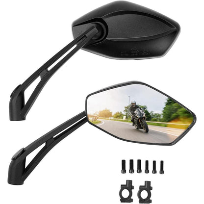 Motorrad Spiegel e geprüft Universal M8 M10 Rückspiegel