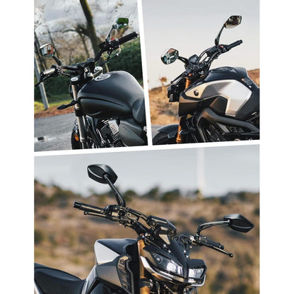 Motorrad Spiegel e geprüft Universal M8 M10 Rückspiegel