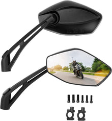 Motorrad Rückspiegel e geprüft E13 Universal M8 M10 Halterung
