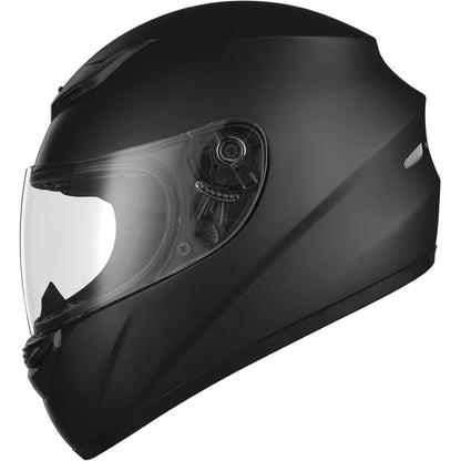 Integralhelm Motorradhelm ECE 22.06 Schwarz XL