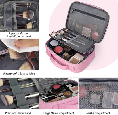 Kosmetiktasche Kulturbeutel Damen wasserdicht Große Make-up Tasche 2 Stücke