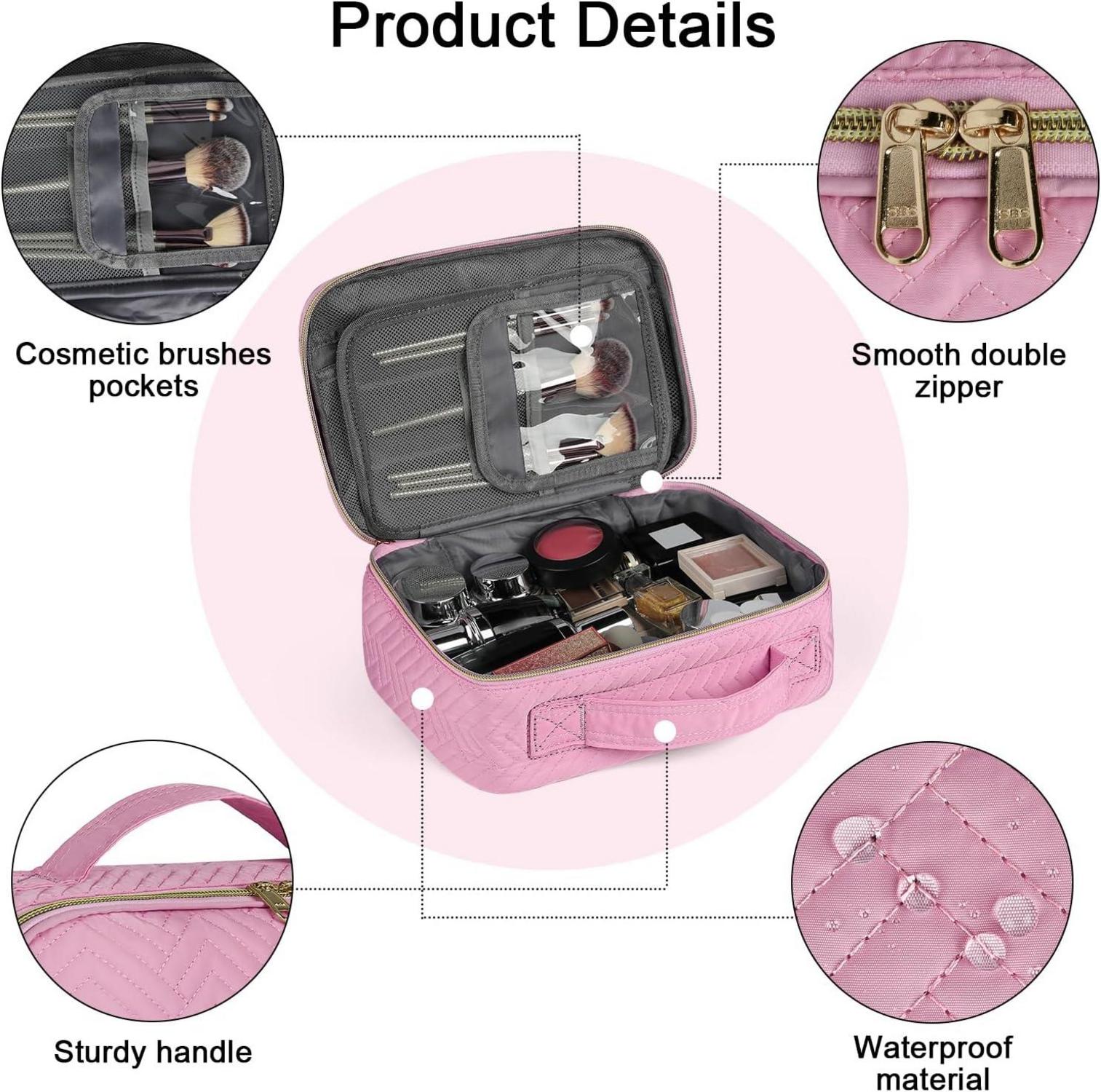 Kosmetiktasche Kulturbeutel Damen wasserdicht Make-up Tasche Reise 2 Stücke