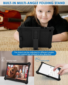 KATUMO Kinder-Hülle Samsung Galaxy Tab A8 10.5 Silikon Schultergurt