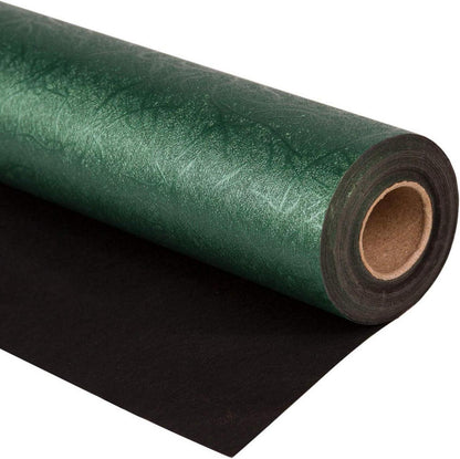 Geschenkpapierrolle Wendbar Grün Schwarz 43,2cm X 5m