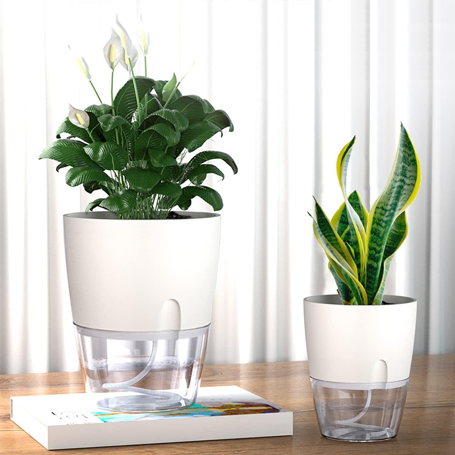 Blumentopf mit Bewässerungssystem, Kräutertopf Küche Set