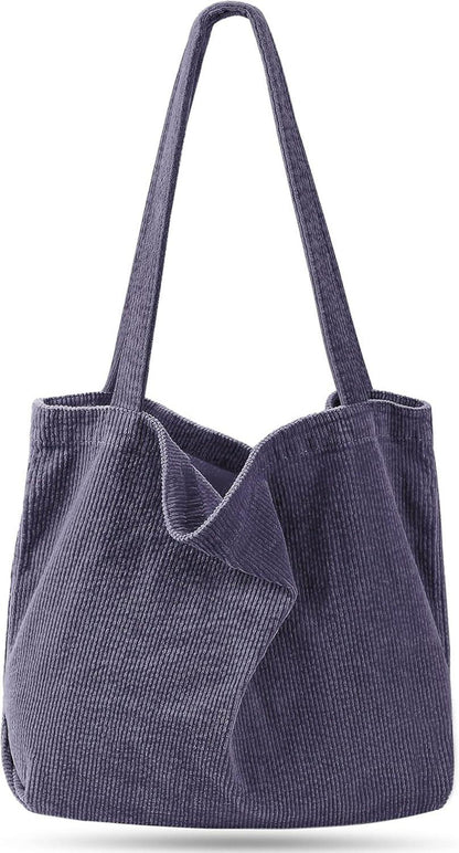Captain Blues Cord Umhängetasche Damen Groß in Blau