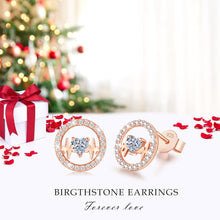 LAVUMO Herzschlag Silber 925 Ohrstecker Damen Rosegold