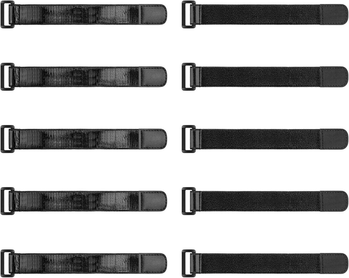 Trilancer Klettband mit Schnalle 10er Pack 23x3cm - Elastische