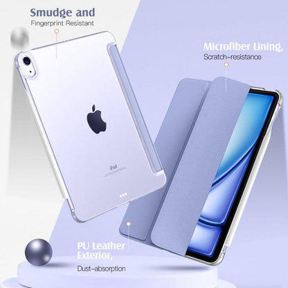 TiMOVO iPad Air 11 Zoll Hülle 2024 Schlank Schutzhülle Capri Blau