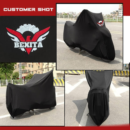 Motorrad Abdeckplane Stretch Stoff Innen Roller Garage Staubschutz