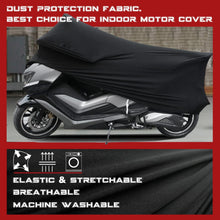 Motorrad Abdeckplane Indoor Stretch Stoff Garage - XXXL