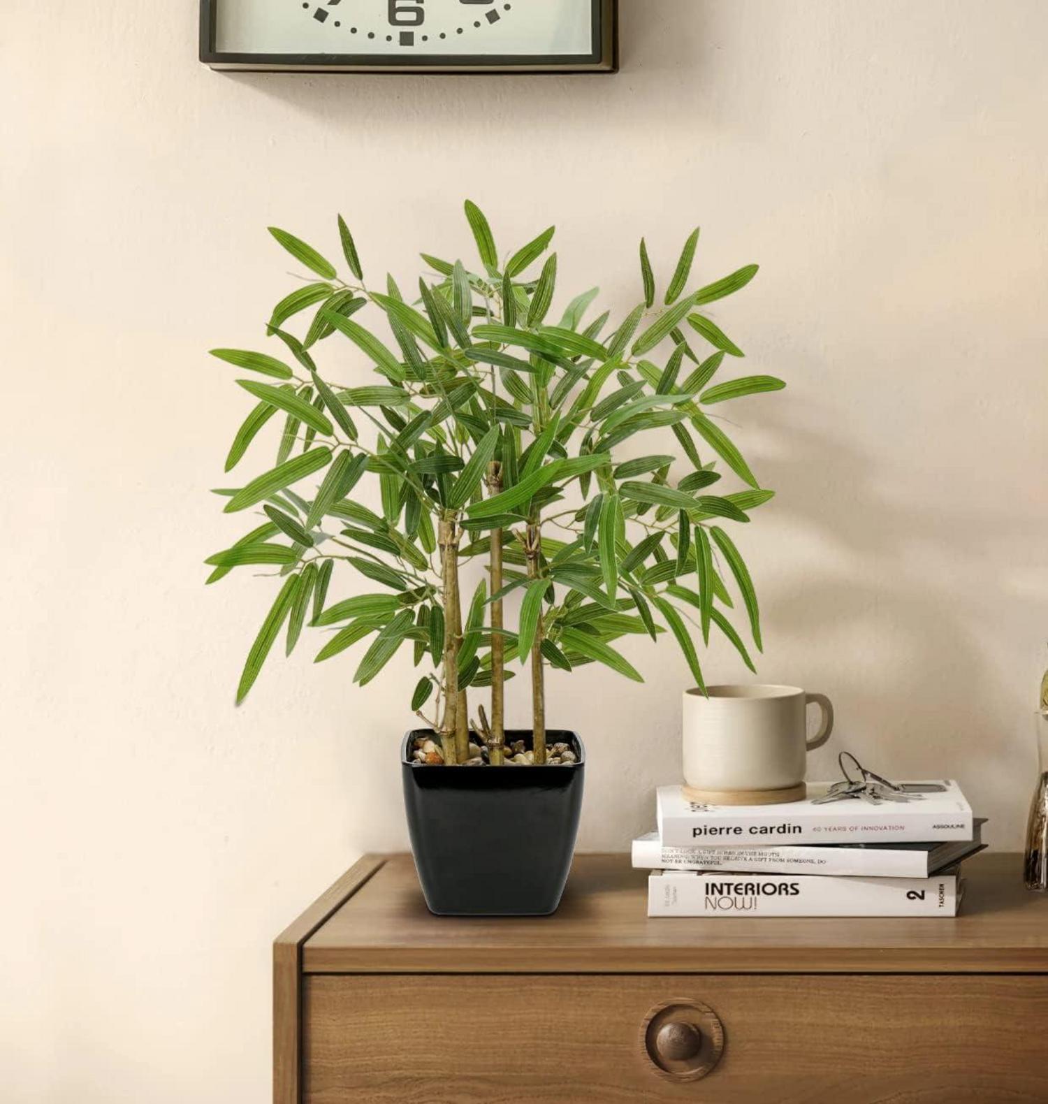 Kunstpflanze Bambus 43CM Künstliche Pflanzen Zimmerpflanze Dekoration