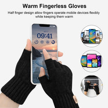 Thermische Fingerlose Handschuhe für Damen und Herren