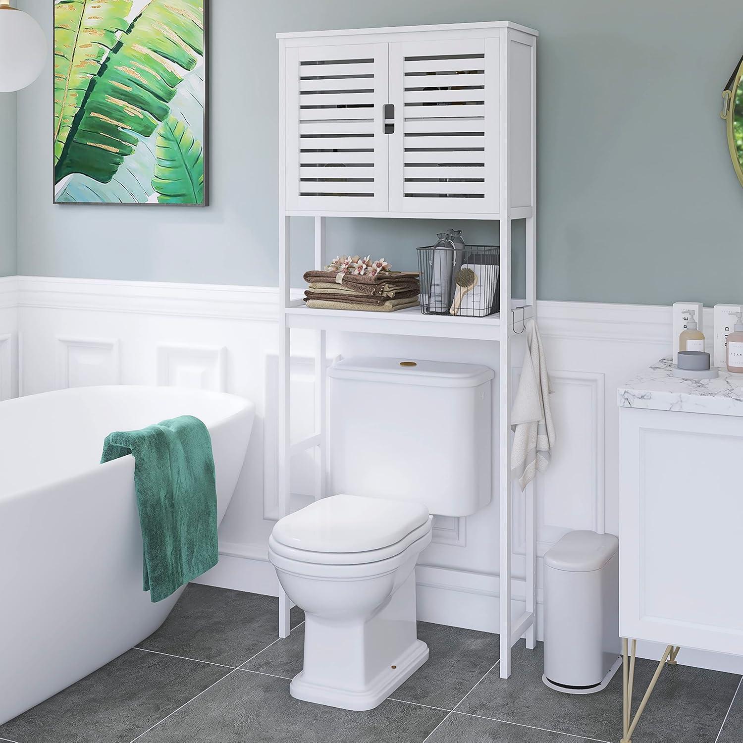 Bad Lagerung Regal Bambus Toilette Organizer 3-Tier