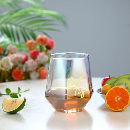 Mr and Mrs Weingläser Set Hochzeit Geschenk Jahrestag Bridal Shower Valentinstag