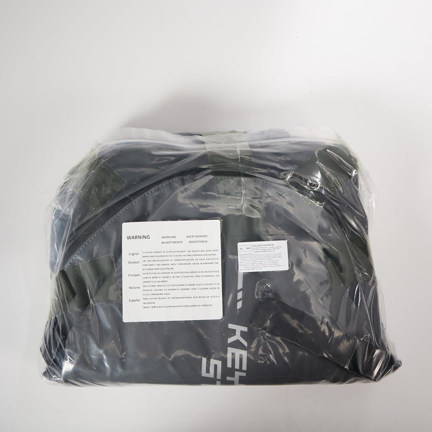 Motorradrucksack wasserdichter Helmrucksack Laptoptasche 31L Grey