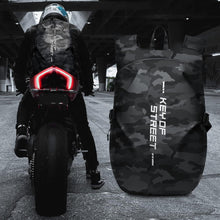 Motorradrucksack Herren wasserdichter Helmrucksack