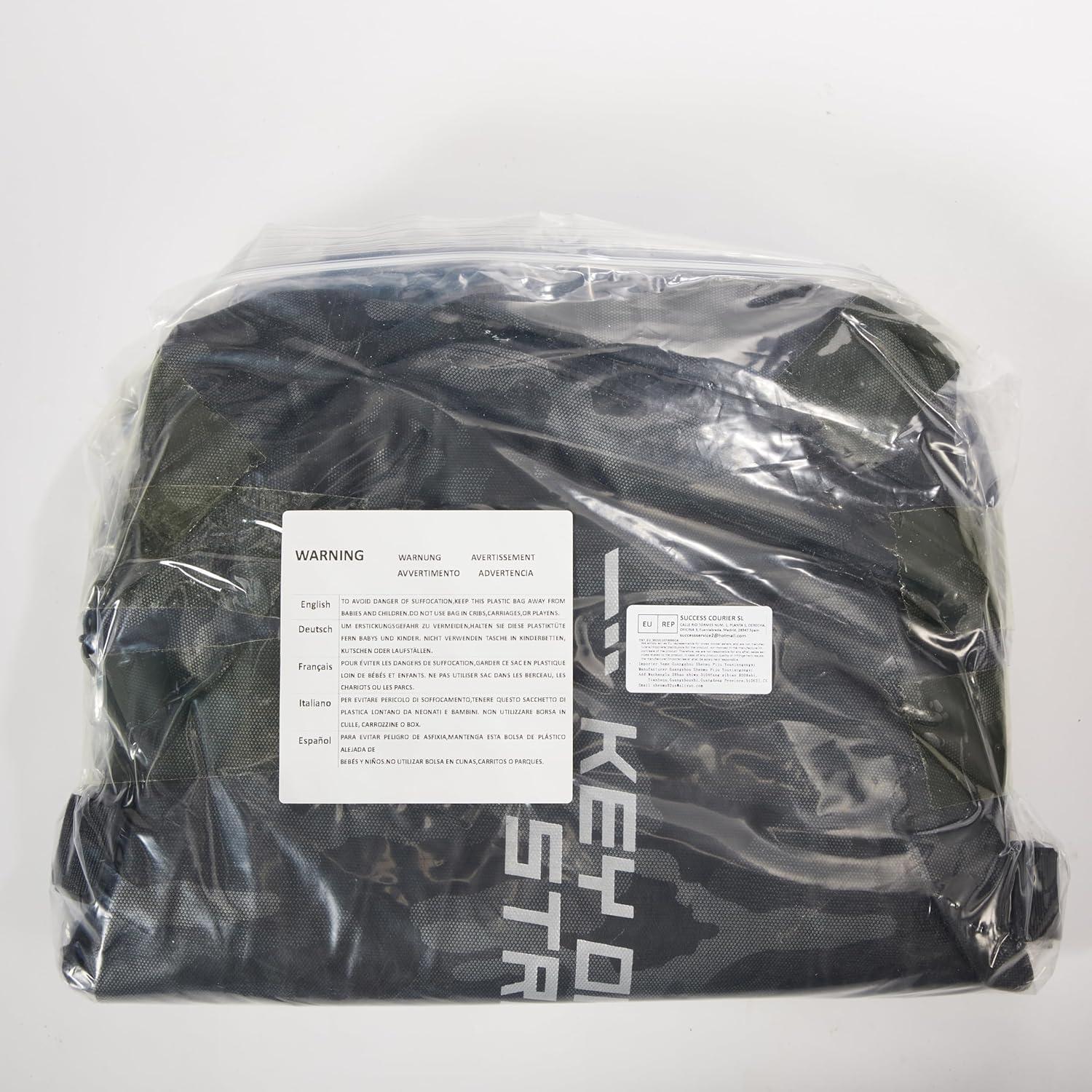 Herren Motorradrucksack wasserdichter Helmrucksack Laptoptasche 17 Zoll