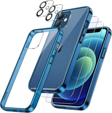 Handyhülle iPhone 12 6,1 Zoll Stoßfest Schutzfolie Kameraschutz