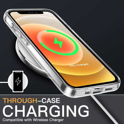 Schutzglas Hülle für iPhone 12 Mini 5,4 Zoll + Schutzfolie + Kameraschutz