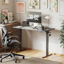 Schreibtisch 120x60 Elektrisch Höhenverstellbar Stahl