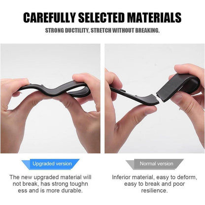 Auto Kopfstützenhaken Schwarz 4 Stück – Taschen Aufhänger