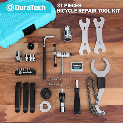 Fahrrad Reparaturset 31-teilig mit Werkzeugkoffer