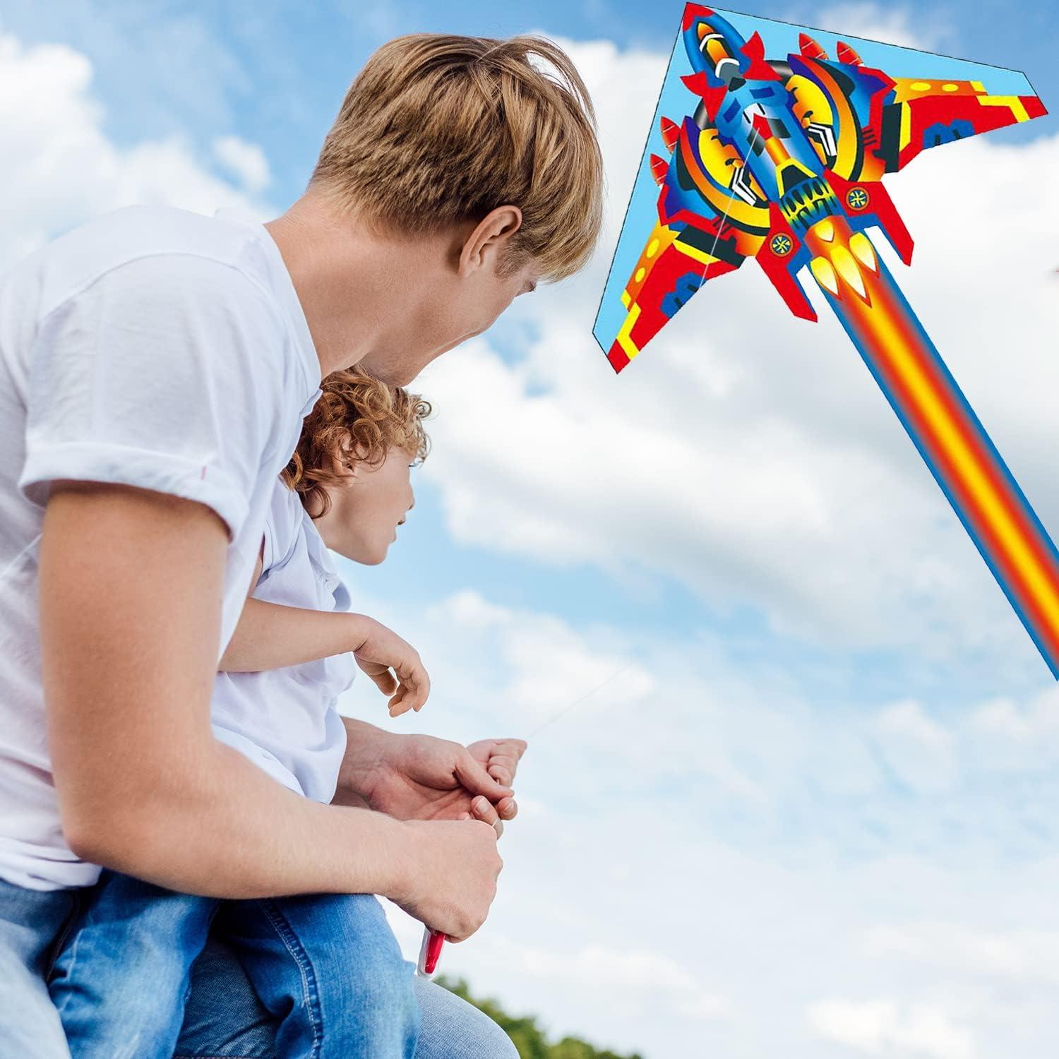 Leichtes Raumschiff Drachen für Kinder und Erwachsene, flexibel und