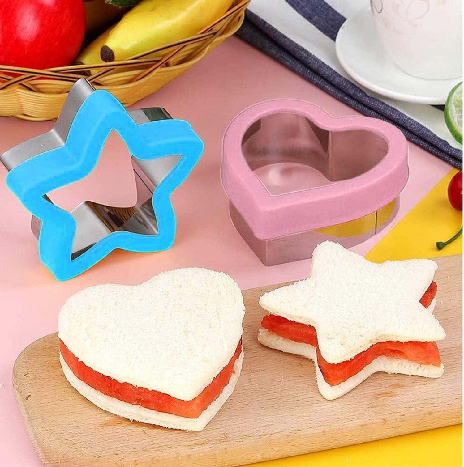 12er Set Dino Kinder Ausstecher Edelstahl Brot Gemüse Sandwich Keks