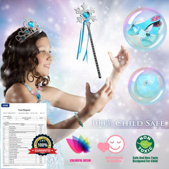 Kinderschminke Set Mädchen Prinzessin Schuhe Make-up Spielzeug