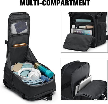 Taktischer Rucksack 35L Armee Assault Pack Molle Daypack Outdoor Schwarz