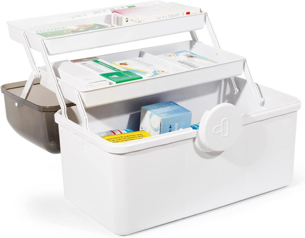 Medikamenten Aufbewahrung Box für Hausapotheke und Medizin