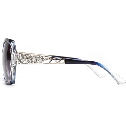 Bifokale Lese-Sonnenbrille Damen - Übergroße Gläser mit UV-Schutz