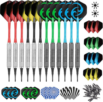 Softdart Set 16 Gramm Dartscheiben Profi Spieler Zubehör