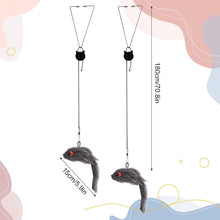 Interaktives Katzenspielzeug Hängende Maus für Katzen