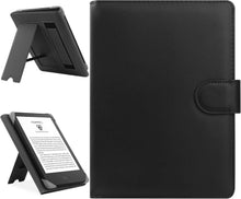 Universal eBook Reader Hülle 6-6.8'' Leder Stand Schutzhülle Schwarz