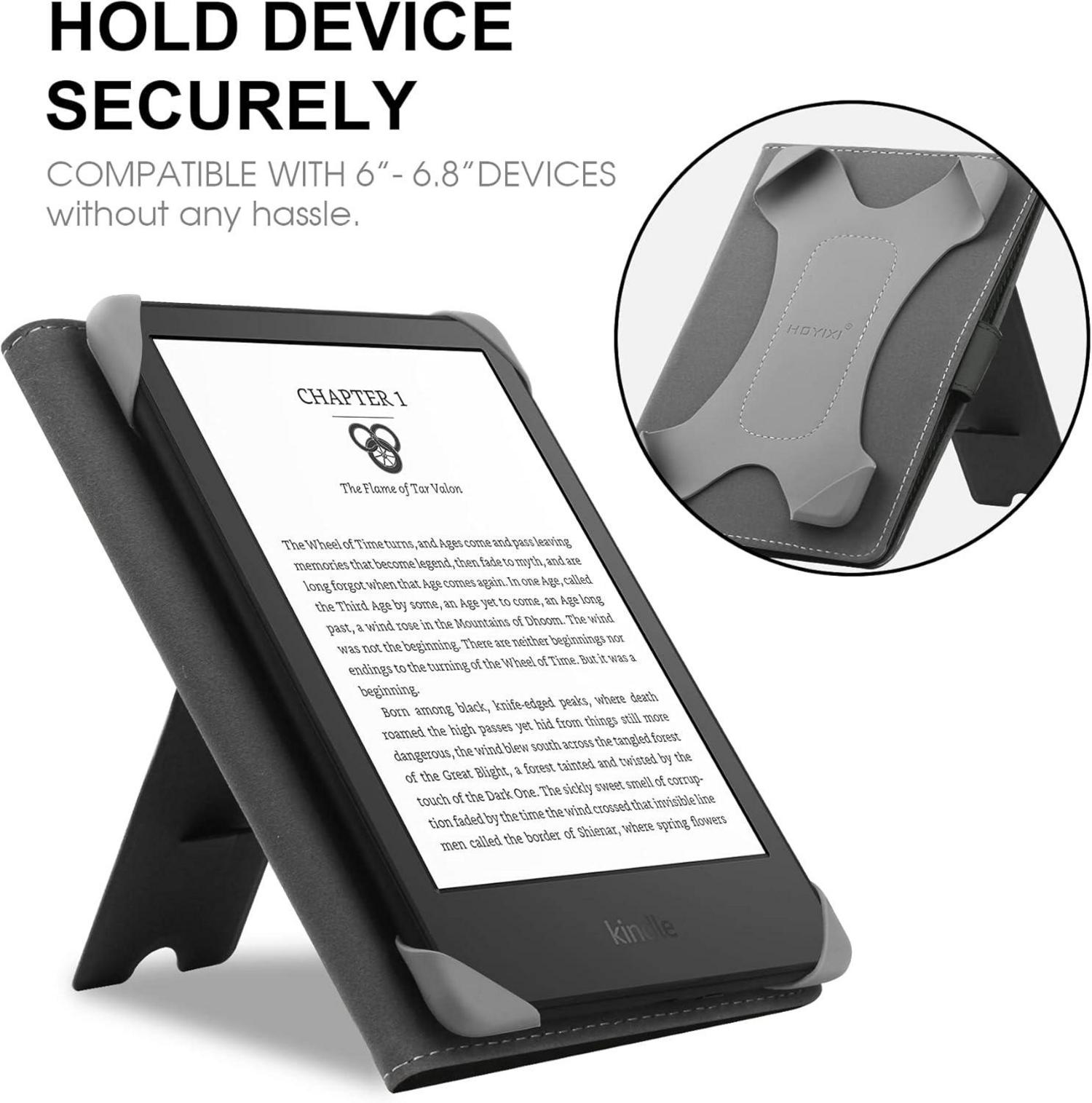 Universal Hülle für 6-6.8'' E-Book Reader - Schwarz