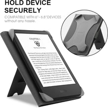 Universal Hülle für 6-6.8'' E-Book Reader - Schwarz