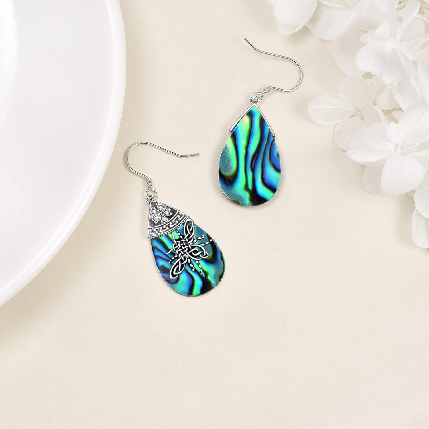 Biene Ohrringe Sterling Silber Keltische Bienen Teardrop Schmuck