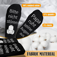 Papa Geschenk Geburtstag Vatertag Lustige Socken Spruch